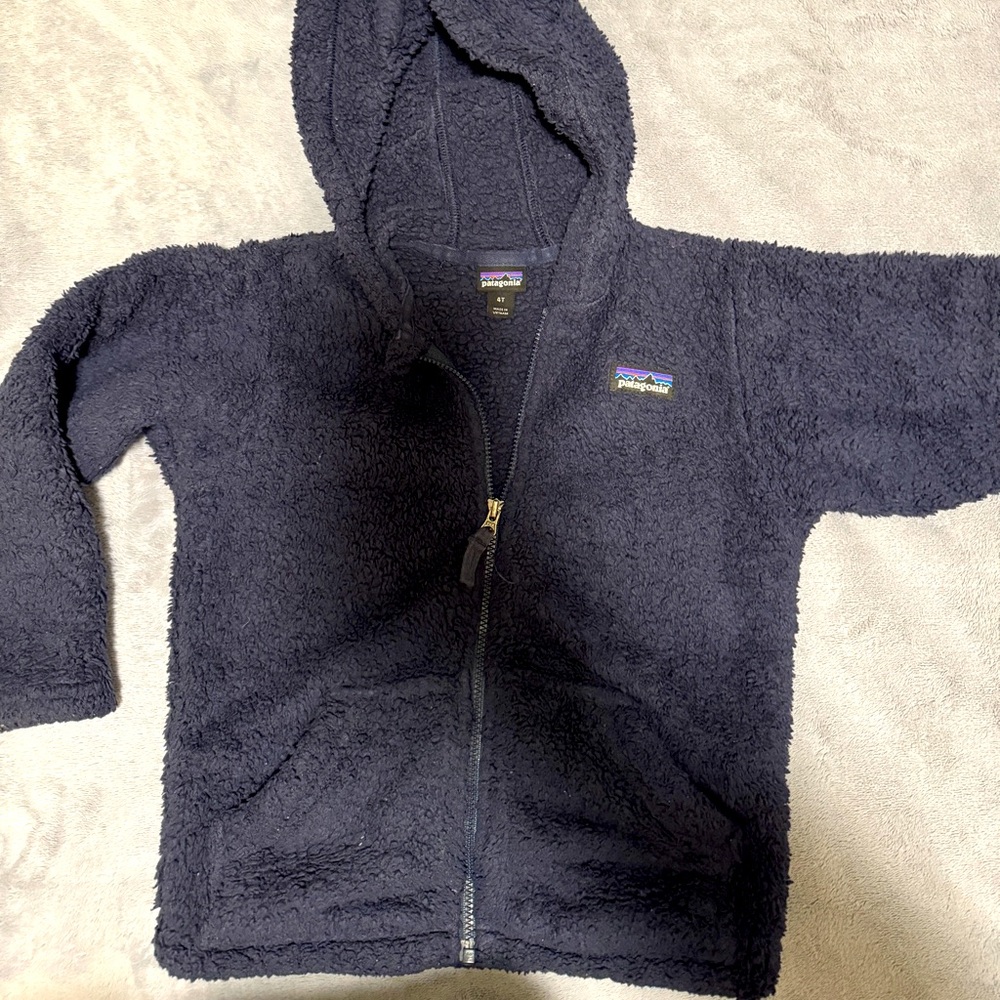 Patagonia Midnight Blue Fleece Hoodie